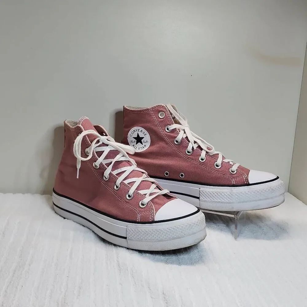 Converse Women's Chuck Taylor All Star Lift Platform High sneakers 'Saddle'